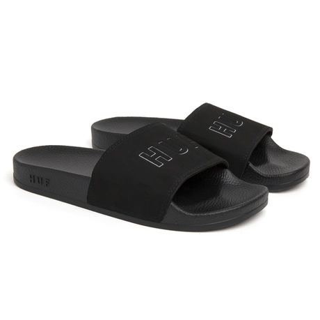 Chaussure de skate Huf Slides Huf OG Slide Black