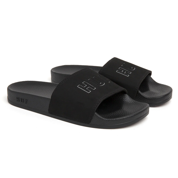 Chaussure de skate Huf Slides Huf OG Slide Black