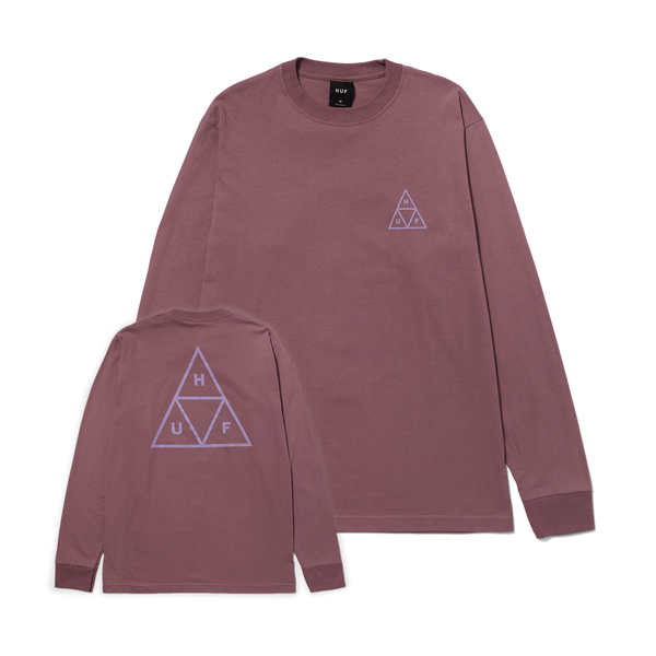 Tee-shirt manches longues Huf Set TT Mauve