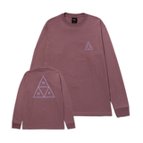 Tee-shirt manches longues Huf Set TT Mauve