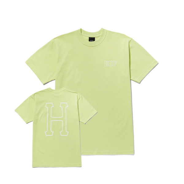 Tee-shirt Huf Set H SS Lime