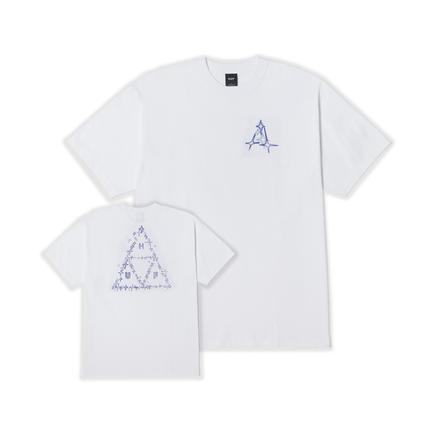 Tee-shirt Huf Gleam SS White