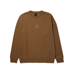 Sweat col rond Huf Set Triple Triangle Camel