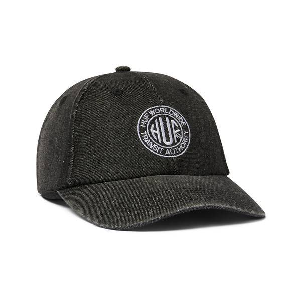 Casquette Huf Token 6 Panel CV Washed Hat Black
