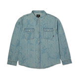 Chemise Huf Ceremony Denim Indigo