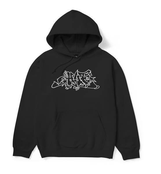 Sweat à capuche Huf PP Outlines Black