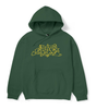 Sweat à capuche Huf PP Outlines Forest Green