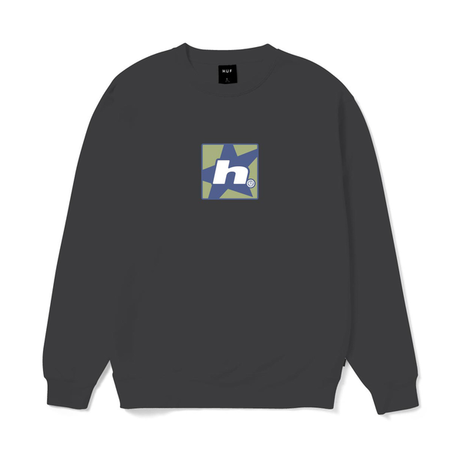 Sweat col rond Huf PP H Star Black