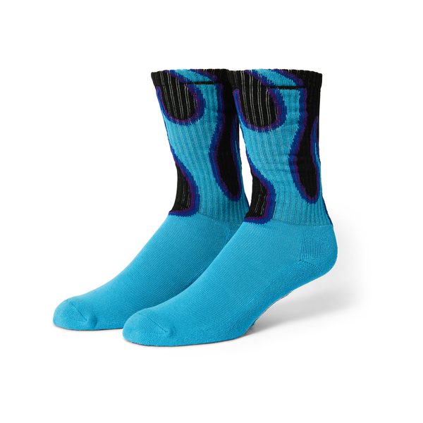 Chaussettes Huf Exhaust Crew Black