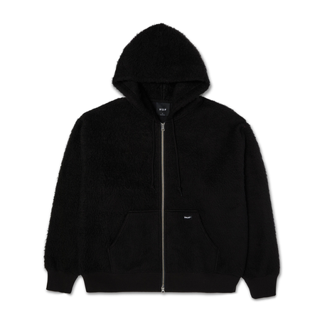 Sweat zippé à capuche Huf Corso Heavyweight Black