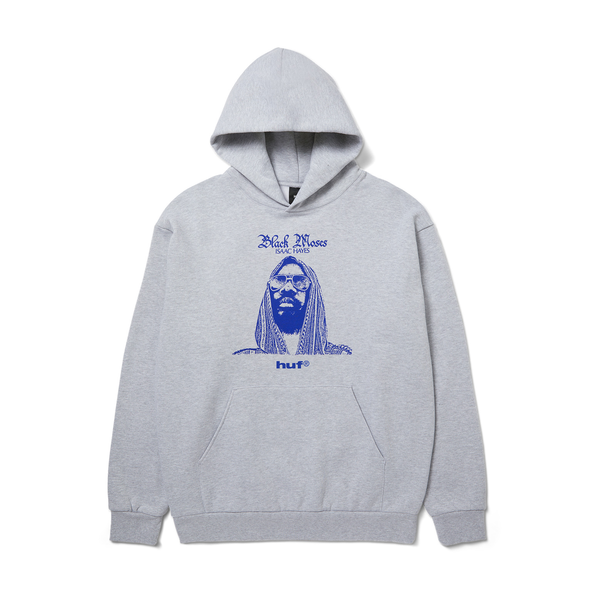 Sweat à capuche Huf Black Moses Heavyweight Ash
