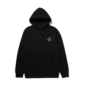 Sweat à capuche Huf H Star Black