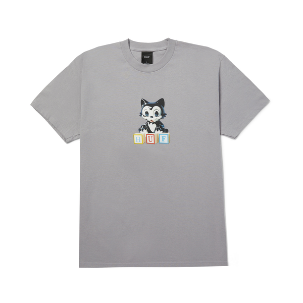 Tee-shirt Huf Blocks SS Lilac Chalk
