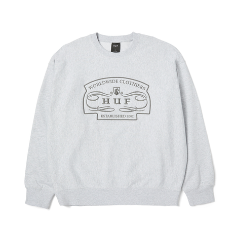 Sweat col rond Huf Worldwide Clothiers Heather Grey