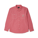 Chemise Huf Total Eclipse Chambray Red