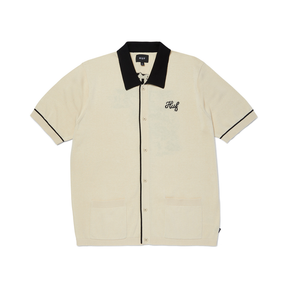 Polo Huf Icarus SS Knit Top Natural