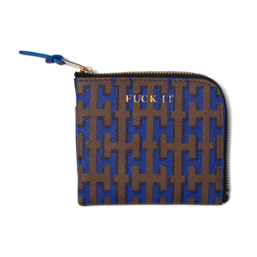 Portefeuille Huf Wallet Pillar Zip Brown