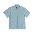 Chemise Huf Apollo SS Striped Pool Blue