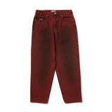 Pantalon Huf Cromer Washed Lava Red