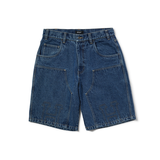 Short Huf Classic H Double Knee Denim Stone Wash Indigo