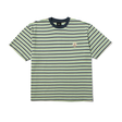 Tee-shirt Huf Apollo Striped SS Knit Boxy Top Blue