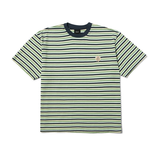 Tee-shirt Huf Apollo Striped SS Knit Boxy Top Blue