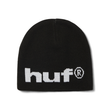 Bonnet Huf 89 Skull Black White