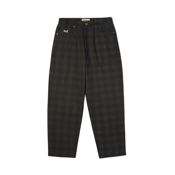 Pantalon Huf Cromer Plaid Black