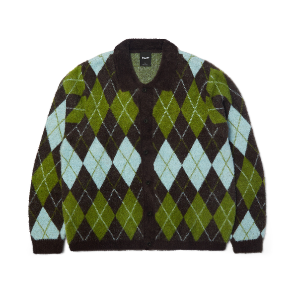Pull Huf Cooper Mohair Dark Brown