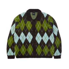 Pull Huf Cooper Mohair Dark Brown