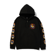 Sweat à capuche Huf Spitfire Chrome Head FZ Black