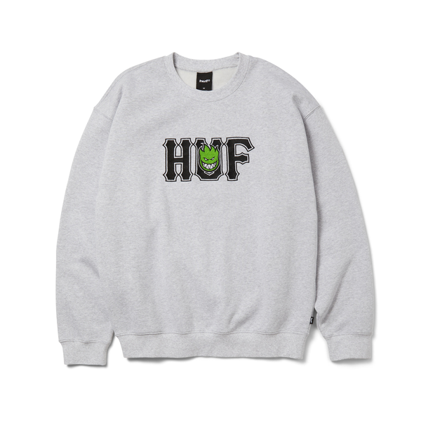 Sweat col rond Huf Spitfire Union Heather Grey