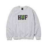 Sweat col rond Huf Spitfire Union Heather Grey