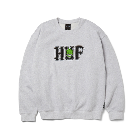 Sweat col rond Huf Spitfire Union Heather Grey