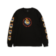Tee-shirt manches longues Huf Spitfire Chrome Head Black