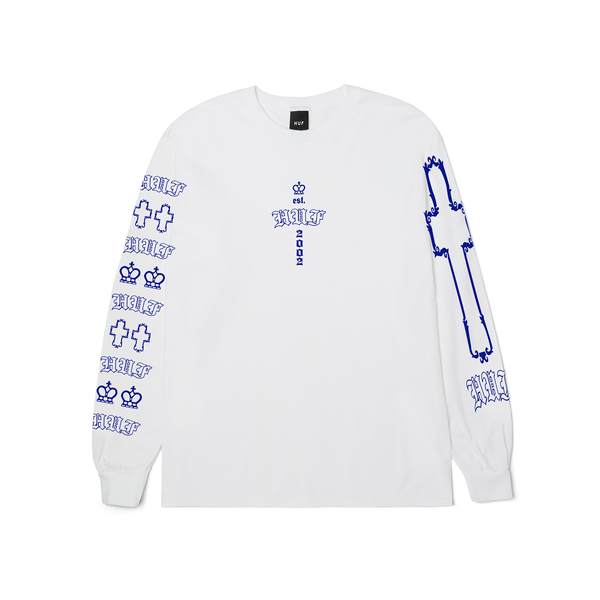 Tee-shirt manches longues Huf Hard Luxe White
