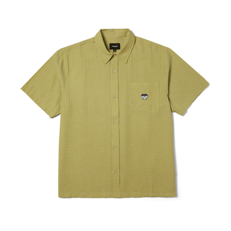 Chemise Huf Big Block Striped SS Dried Herb