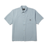 Chemise Huf Big Block Striped SS Light Blue
