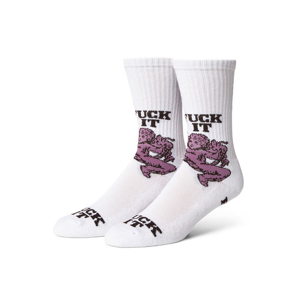 Chaussettes Huf Divine Crew White