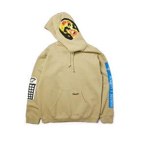 Sweat à capuche Huf Gimme The Loot Sand