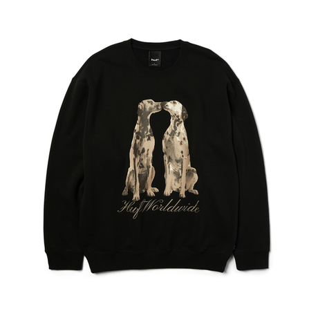 Sweat col rond Huf Dogged Black
