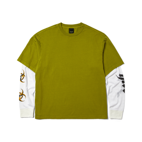 Tee-shirt manches longues Huf Leon Double Layer Top Acid Green