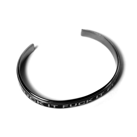 Bracelet Huf Fuck It Silver