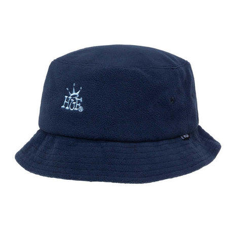 Casquette Huf Crown Polar Fleece Bucket Hat Navy