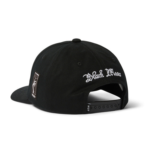 Casquette Huf Isaac Hayes 6 Panel Hat Black