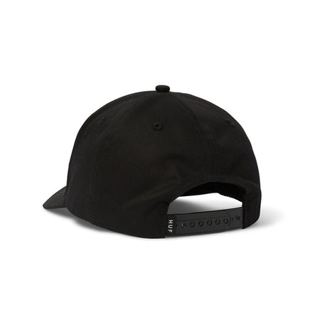 Casquette snapback Huf Noble 6 Panel Black