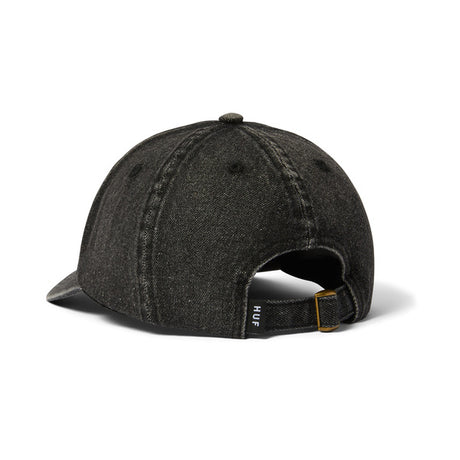 Casquette Huf Token 6 Panel CV Washed Hat Black