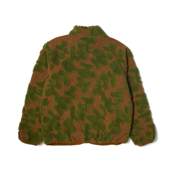 Veste Huf Abstract High Pile Jacquard Mud