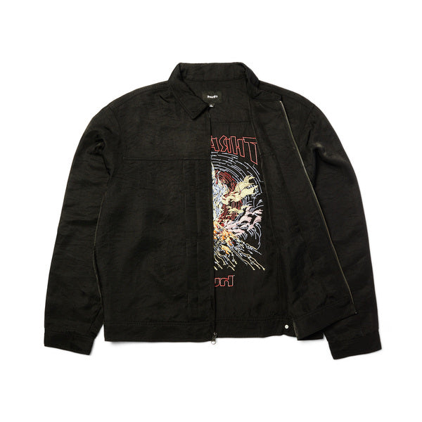 Casquette trucker Huf Jacket Thrasher Black