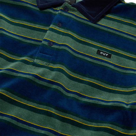 Polo Huf Kramer LS Velour Pine
